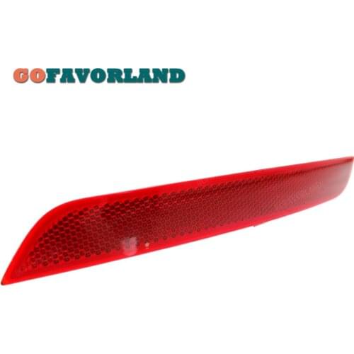 Rear Bumper Reflector Light Trim Right Side Plastic Red 63147382234 For BMW F30 F32 F36 320I 2012-2015 428i 2014-2016 335i