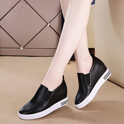 High Heels Shoes Woman Fashion Sneakers Loafers Platform Shoes Female Autumn Shoes