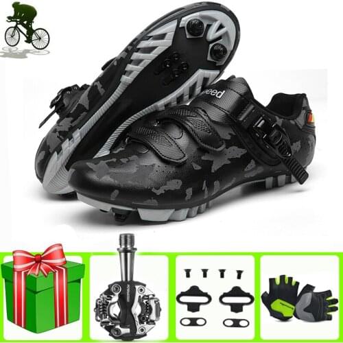 Cycling Shoes Men Sapatilha Ciclismo MTB Outdoor Sports Self-Locking Non-slip Mountain Bike Sneakers Racing Women Bicicleta