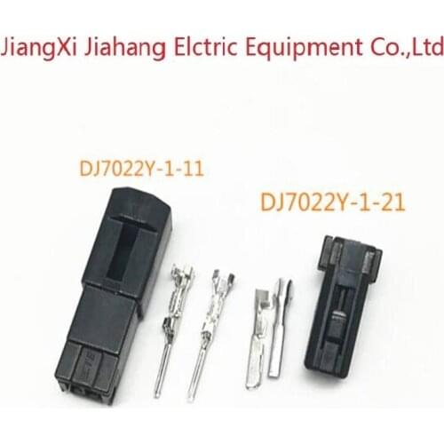174057-2 174056-2 Free shipping 200sets DJ7022Y-1-11/21 2Pin AMP Car Electrical Wire Connectors for VW,BMW,Audi,Mazda
