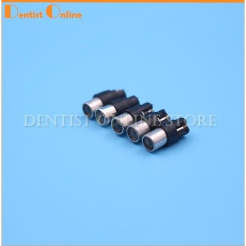 5pcs Dental fiber optic handpiece lamp LED bulb compatible with kavo mutiflex coupling