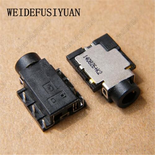 50-100PCS Audio Jack Plug Headphone MIC Port for Lenovo Asus Acer Dell 7 Pin Headphone Microphone Socket Connector