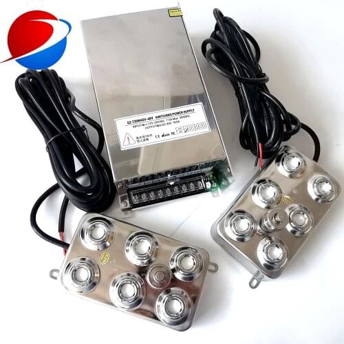 6 Head Ultrasonic Humidifier DC48V Ultrasonic Atomization Transducer And Generator