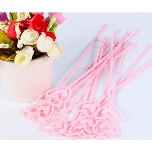 80pcs/lot Flora Arrangement Decoration,24.5cm Plastic Bar for Flower Decorations