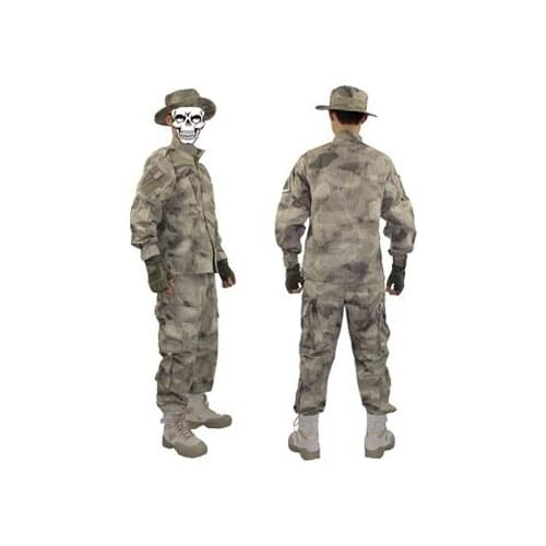 A-TACS Tactical Jackets camouflage outdoor CS combat uniforms CS Party Supplies free shipping
