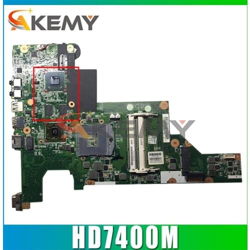 Akemy 646670-001 646672-001 For HP CQ43 431 631 Laptop Motherboard HM65 HD 7400 M Video Card Test Ok Fast Ship