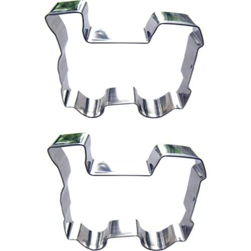 Big Locomotive shape 2 piece biscuit cutting molds, baking tools, cake decorating soft candy tools