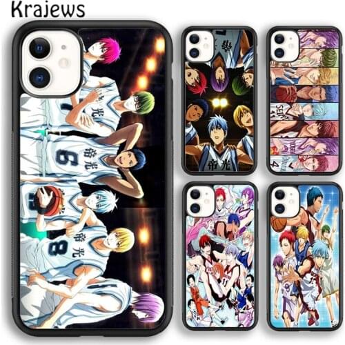 Krajews Anime Kuroko no Basuke Basket Phone Case Cover For iPhone 5s SE 2020 6s 7 8 plus X XS XR 11 12 mini pro max coque Shell