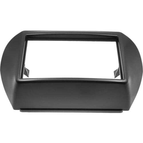 Double Din Fascia for CITROEN Nemo PEUGEOT Bipper 2008+ FIAT Fiorino Radio CD DVD Audio Dash Mount Trim Kit Fascia Frame Cover