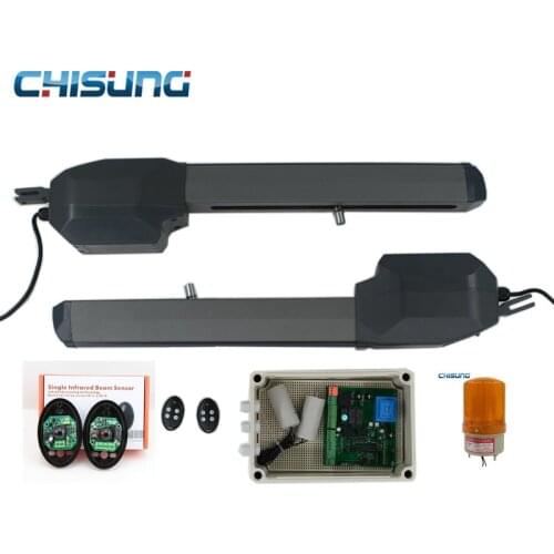 CSSGO-06 Ac 220/110V Big Motor 500kg each motor electric double swing gate opener actuator gate opener for heavy duty home gate