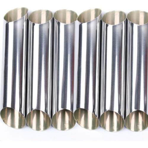 5pc/set Large Size Cone Spiral Tube Anode Croissants Maker DIY Horn Baking Roll Molds Pastry Tools For Cakes