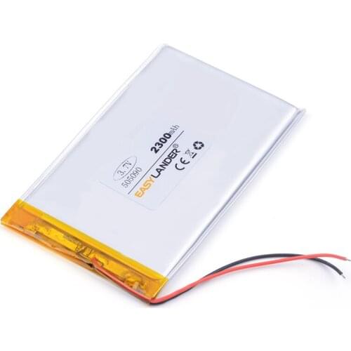 Li - ion Size 505090 3.7V 2300mah Lithium polymer Battery With Protection Board For MP3 MP4 GPS Digital Products Free Shipping
