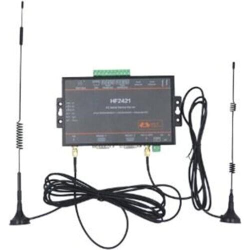 Wifi module Double Port Serial Device Server RS232 RS485 RS422 to Ethernet Wifi 4G 3G GPRS Network Converter IoT NEW