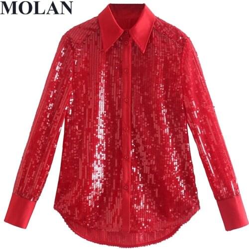 MOLAN Women's Big Shirts