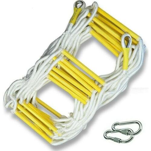 Fire Escape Ladder Folding Emergency Fire Escape Ladder Rescue Rope Ladder t15