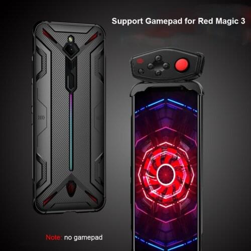 Shockproof Cases for Nubia Red Magic 3 3S Case Soft TPU Heat Dissipation Cover Support Gamepad for Red Magic3 3S Cover Pouch