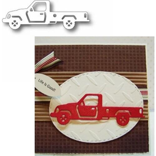 Antique Car Vehicle Shape Metal Cutting Dies Stencil For Crafts Paper Cards DIY Scrapbooking Album Embossing Making Template