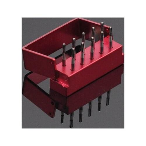 Dentistry Lab SBT Dental Carbide Burs FG 1958/1957/1558 Straight Dome End Friction Grip