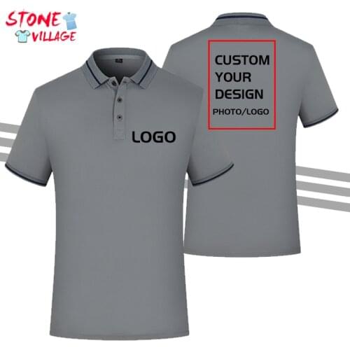STONE VILLAGE Short Sleeve Polos For Men