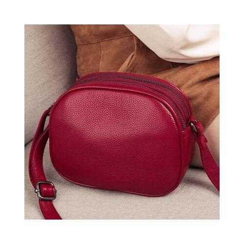 Female Messenger Bag Party Purse Luxury Handbag Women Bags Designer Genuine Leather Shoulder Bag Ladies Small Crossbody Bags
