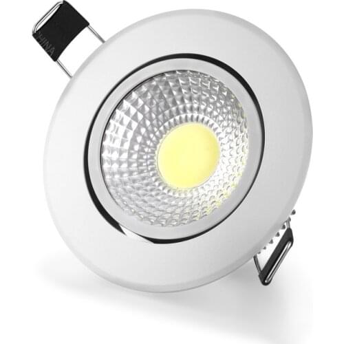 LED Downlight Dimmable 5W 7W 9W 12W 15W Waterproof Warm White Cold White Recessed LED Lamp Spot Light AC220V 110V