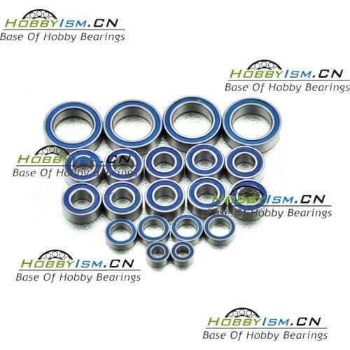 Xray T4 ' 15 Blue Rubber Bearing Set ABEC-3