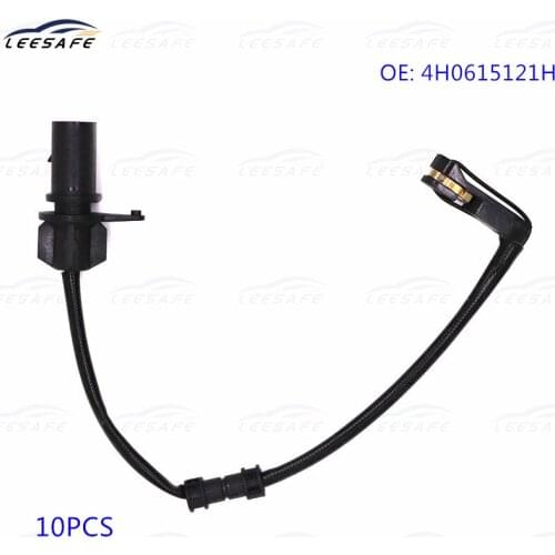 10pcs Brake Pad Wear Sensor 4H0615121H for Audi A8 Quattro Brake Alarm Sensor OEM NO 4H0 615 121H Electrical Wear Indicator