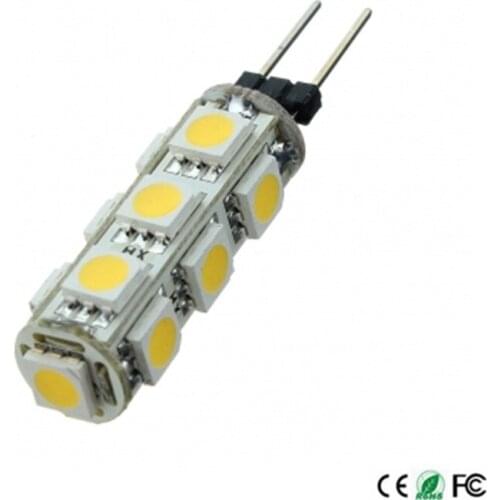 10Pcs/lot,G4 LED Bulb 13led chips 5050 SMD 6W LED Spotight High quality LED Bulbs lamps Free shipping