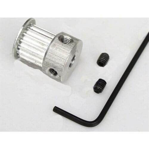 3M 14T HTD tooth 14 Pitch 3mm Bore 4/5/6/6.35mm Synchronizing wheel Timing PulleysStepper Servo motor ROBOTIC 3D Printer