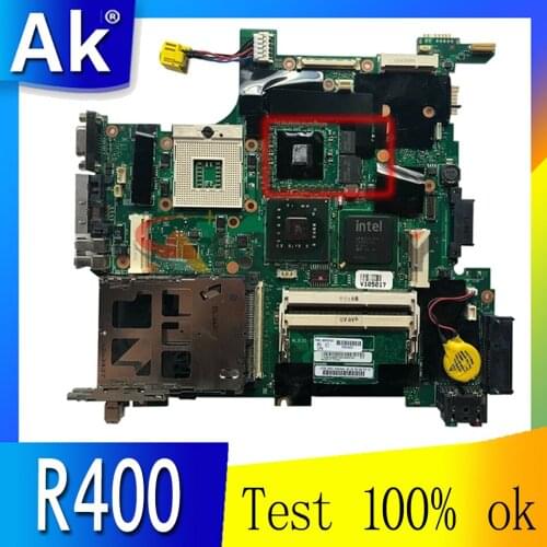 Akemy 63Y1199 42W8127 43Y9287 60Y3761 60Y4461 for lenovo IBM Thinkpad R400 T400 laptop motherboard jhgf955DDR3 14.1 Inch