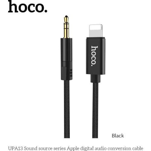 Audio AUX Cable for Lightning Male to 3.5mm Male 1m HIFI Output Jack Cable Adapter for Car Speaker iPhone X Xs Max XR 7 8