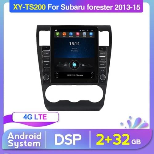 2.5D Screen Android System For Subaru Forester XV WRX 2013 2014 2015 Car Radio Multimedia Player 2G+32G DSP GPS Navigaion 4G LTE