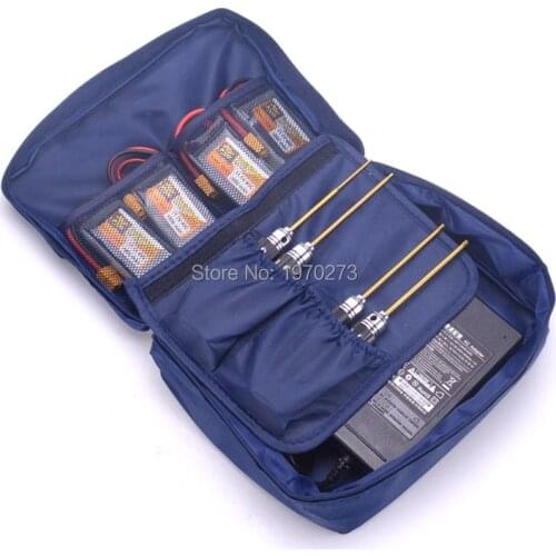 B6 Charger Battery Screwdriver Tools Storage Bag For Rc Models Parts