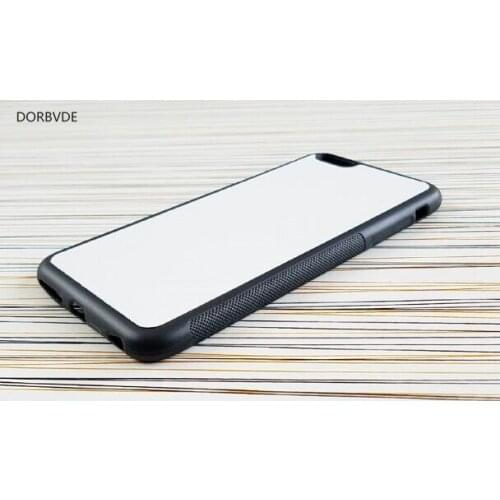 Blank 2D Sublimation TPU+PC rubber Case for iphone 6 6s plus 7 plus 8 plus XR XS MAX with plates 200pcs/lot