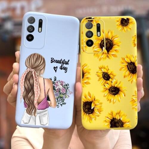 Colorful Flowers Shell For Oppo F19 Pro Case CPH2285 Soft Slim Fundas For Oppo F19 OppoF19 Pro Plus Phone Cases Back Cover Coque
