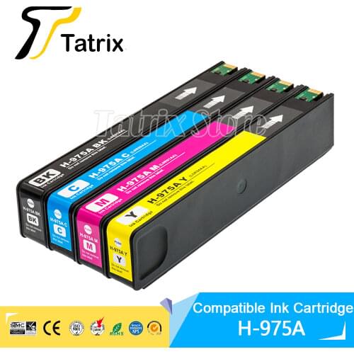 Tatrix Full Ink For HP975 975A For HP 975 Used For PageWide 352dw 377dw dn 452dw 452dn 477dn 477dw 552dw 577z 577dw P55250dw