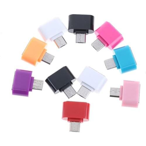 5PCS /LOT Micro USB OTG cable Mini extension Adapter Converter Plug and play For Android SmartPhone