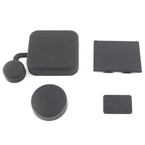 Camera Lens Cap Battery Door Side Door Cover and Glass Cover for GoPro Hero 4 3