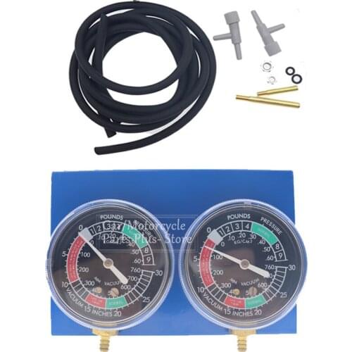 Motorcycle Carburetor Synchronizer Vacuum Gauge Balancer Tool WITH/Hose Kit Brand Motorcycle Accessories For Yamaha/Honda/Suzuki