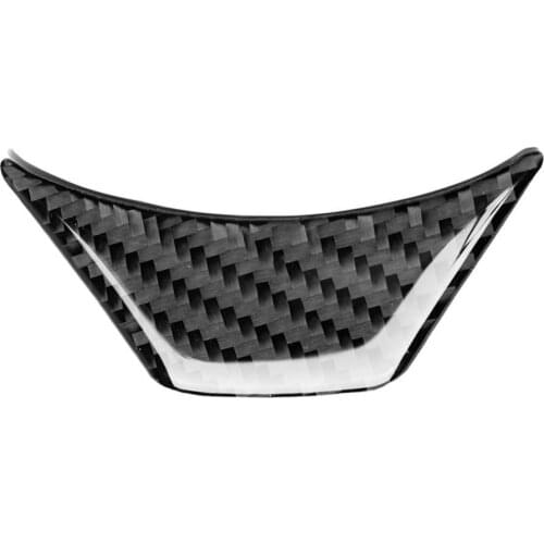 Carbon Fiber Steering Wheel Sticker Car Interior Accessory for BMW X1 E84 11-15 Car Interior Accessories