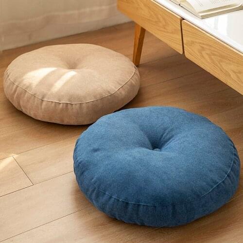Thick Round Swing Chair Cushion Tatami Prayer Mat Cattail Hassock Bench Seating Pad Pouf