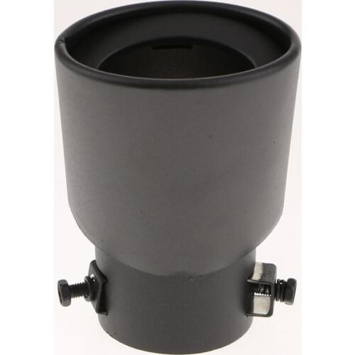 Universal Rear Car Exhaust Muffler Pipe End Tip- Metal Exhaust Muffler Tail Pipe Tailpipe Trim Tip