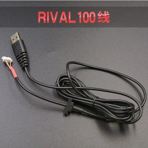 USB Mouse Cable for SteelSeries rival 100 110 300 310 500 sensei 310 mouse wire power off replacement line gift Mouse Skates