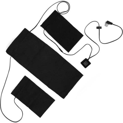 3 In 1 Heat Cloth Smart Temperature Adjustment Electric Heating Pad Vest Heating Pad Camping Hiking Equipment