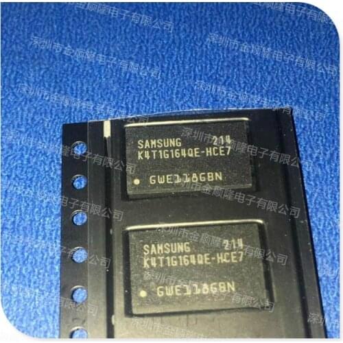 5pieces K4T1G164QE-HCE7 BGA DDR