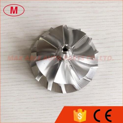 58.68/78.00mm 7+7blades point milling turbo Turbocharger milling/aluminum 2618/billet compressor wheel