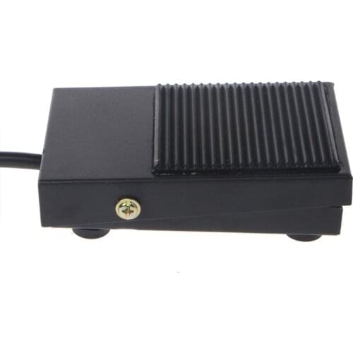 AC 250V 10A Heavy Duty Metal Momentary Electric Power Antislip Foot Pedal Switch