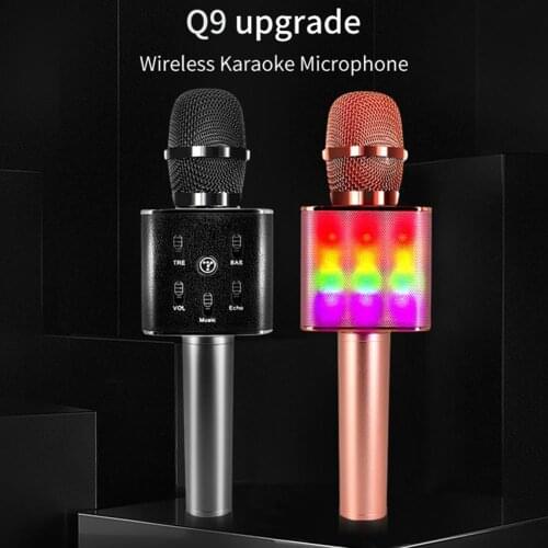 TOSING Q9 Wireless Bluetooth Karaoke KTV Party Home Music Singing Microphone