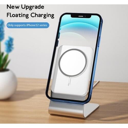 2020 New Bracket For IPhone12 /Pro/Mini/Pro Max Phone Stand Holder Magnetic Wireless Charger Base Desk Phone Holder