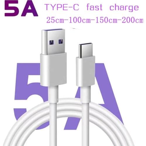 MINIONS 1m 1.5m 2m USB C Cable 5A Supercharge USB Type C Cable for Huawei p20 5A Quick Charging Fast Charger Cable for Honor V10